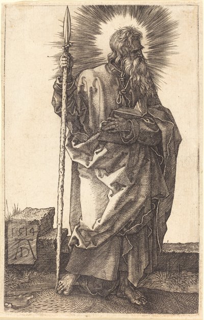 Święty Tomasz autorstwa Albrecht Dürer