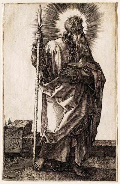 Święty Tomasz autorstwa Albrecht Dürer