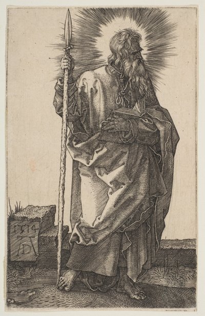 Św. Tomasz, 1514. autorstwa Albrecht Dürer