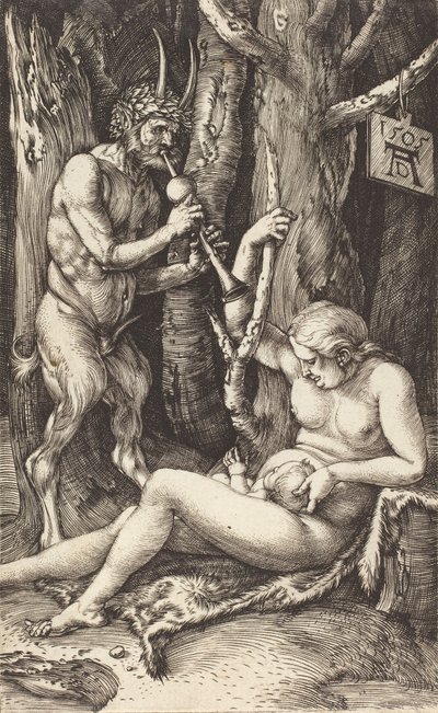 Rodzina Satyrów, 1505. autorstwa Albrecht Dürer