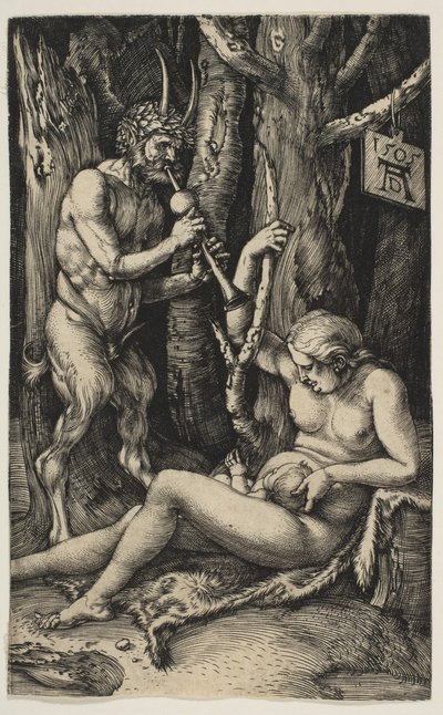 Rodzina Satyrów, 1505. autorstwa Albrecht Dürer