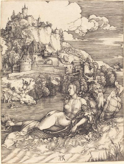 Morski potwór („Cud morza”) autorstwa Albrecht Dürer