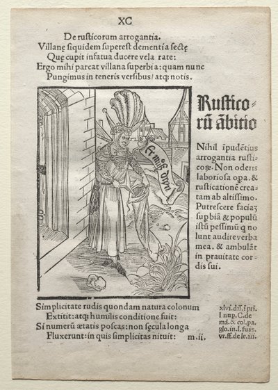 Statek głupców autorstwa Albrecht Dürer
