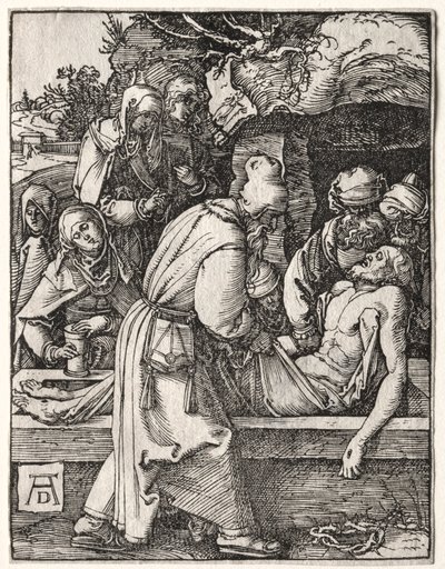 Mała pasja: Osadzanie autorstwa Albrecht Dürer