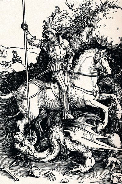 Św. Jerzy i smok, 1505 1906 autorstwa Albrecht Dürer