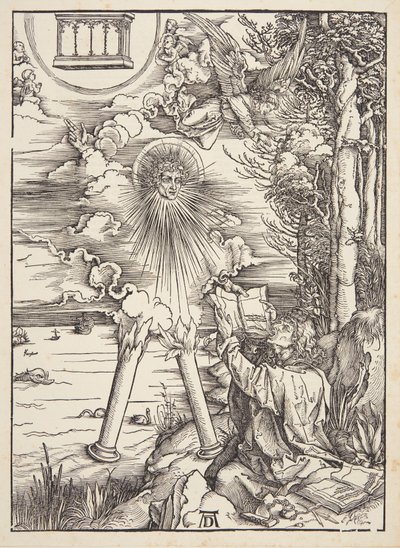 Św. Jan pożerający księgę autorstwa Albrecht Dürer