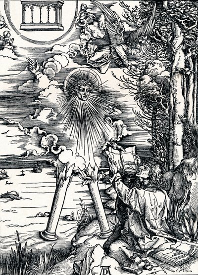 Św. Jan pożerający księgę, 1498 1906 autorstwa Albrecht Dürer