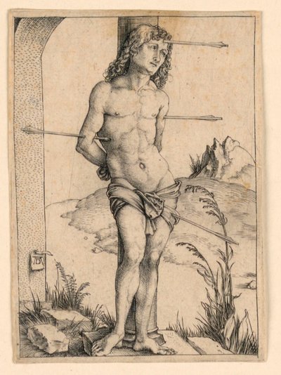 Św. Sebastian w Kolumnie autorstwa Albrecht Dürer