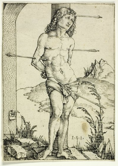 Św. Sebastian w Kolumnie autorstwa Albrecht Dürer
