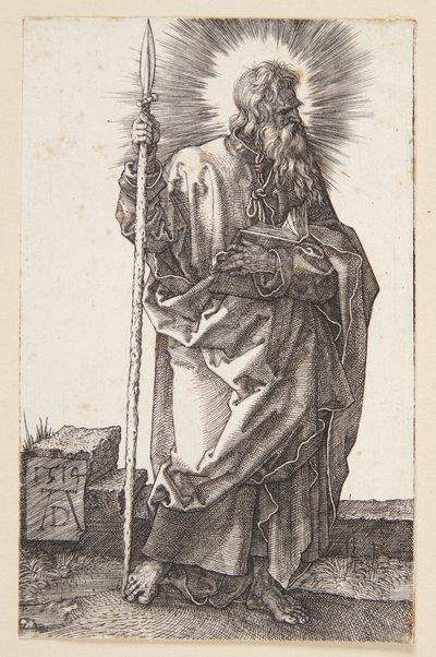 Św. Tomasz autorstwa Albrecht Dürer
