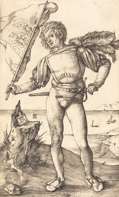 chorąży, ok. 15021503. autorstwa Albrecht Dürer