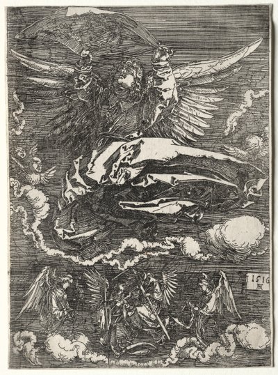 Anioł z Sudarium autorstwa Albrecht Dürer