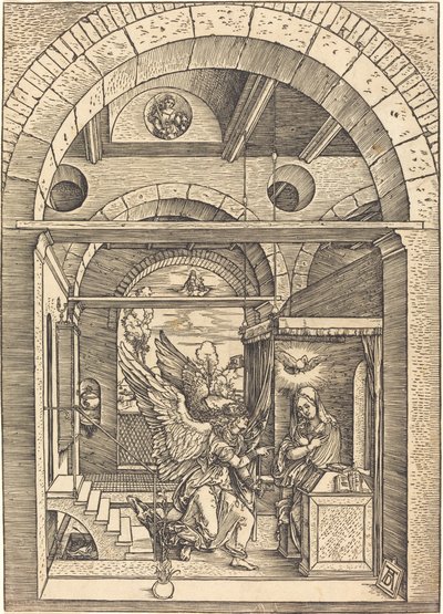 Zwiastowanie autorstwa Albrecht Dürer