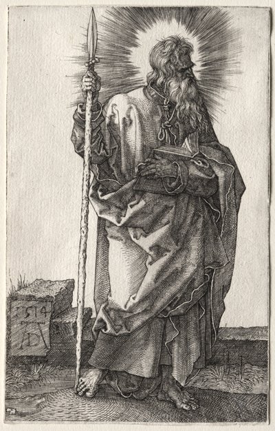 Apostoł Tomasz autorstwa Albrecht Dürer