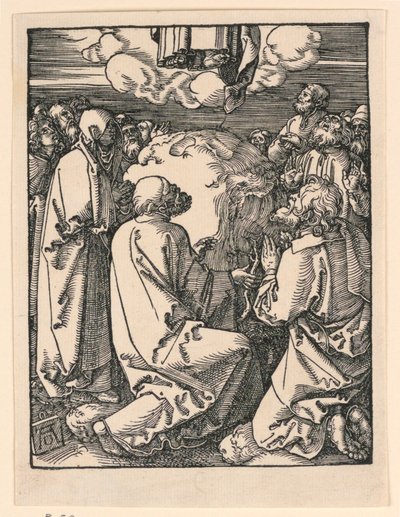 Wniebowstąpienie, z serii Mała pasja autorstwa Albrecht Dürer