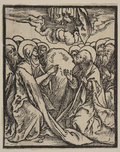 Wniebowstąpienie.n.d. autorstwa Albrecht Dürer