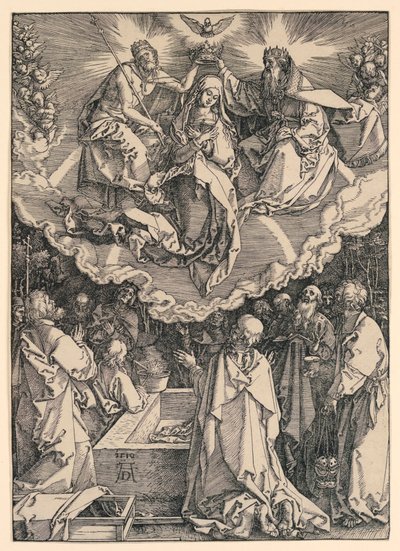Wniebowzięcie Najświętszej Maryi Panny z cyklu Życie Dziewicy autorstwa Albrecht Dürer