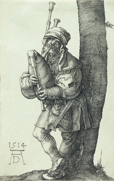 Dudziarz, 1514 autorstwa Albrecht Dürer