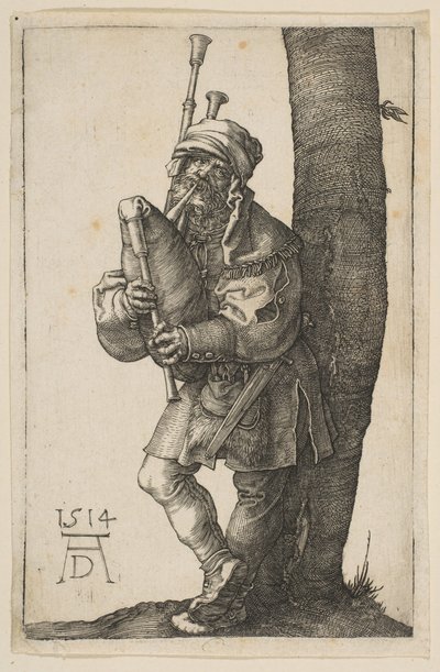 Dudziarz, 1514. autorstwa Albrecht Dürer