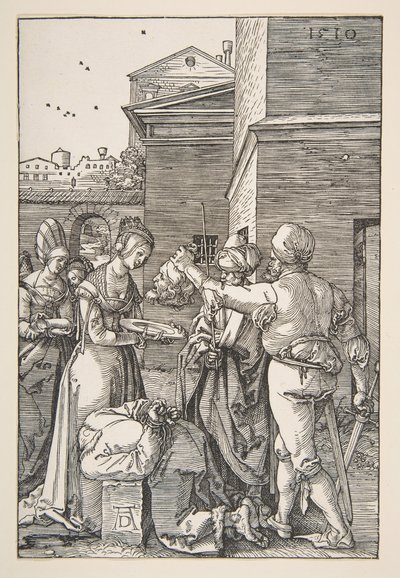 Ścięcie św. Jana Chrzciciela, 1510. autorstwa Albrecht Dürer