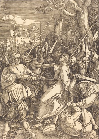 Zdrada Chrystusa, 1510. autorstwa Albrecht Dürer