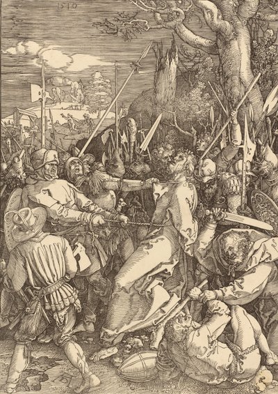 Zdrada Chrystusa, 1510. autorstwa Albrecht Dürer