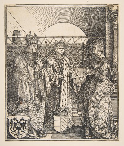 Zaręczyny Filipa i Joanny.n.d. autorstwa Albrecht Dürer