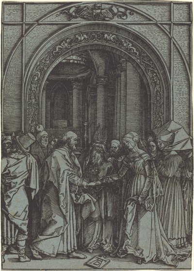 Zaręczyny Dziewicy autorstwa Albrecht Dürer