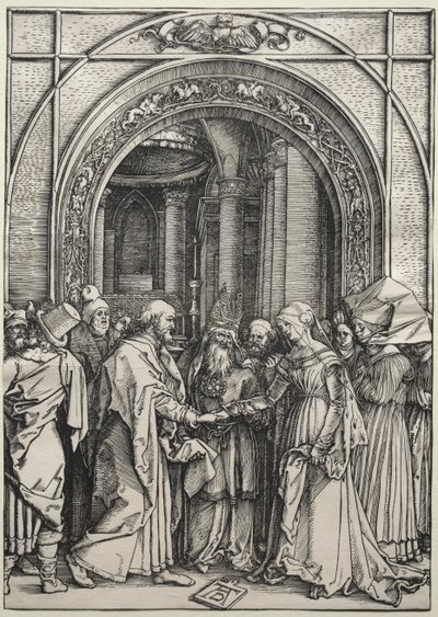 Zaręczyny Dziewicy autorstwa Albrecht Dürer