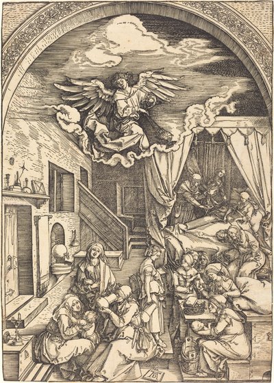 Narodziny Dziewicy autorstwa Albrecht Dürer