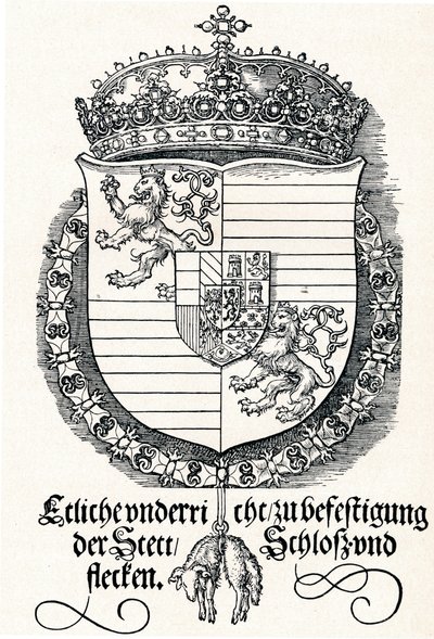 Herb Ferdynanda I, króla Węgier i Czech, 1527 1906 autorstwa Albrecht Dürer
