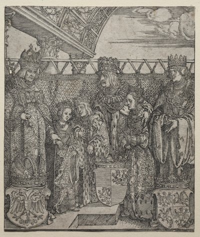 Kongres Książąt w Wiedniu autorstwa Albrecht Dürer