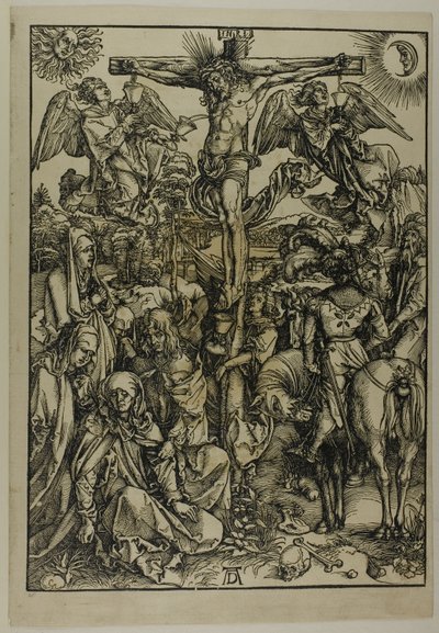 Ukrzyżowanie, z Wielkiej Męki autorstwa Albrecht Dürer