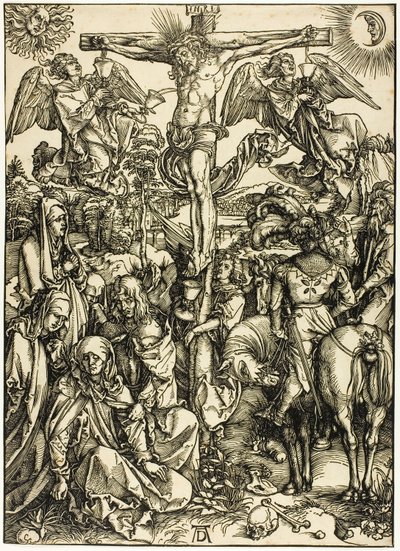 Ukrzyżowanie, z Wielkiej Męki autorstwa Albrecht Dürer