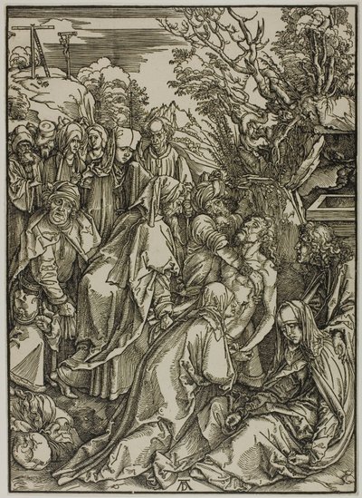 Oświadczenie, z „Wielkiej pasji” autorstwa Albrecht Dürer