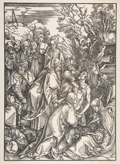 Złożenie Chrystusa z Wielkiej Męki.n.d. autorstwa Albrecht Dürer