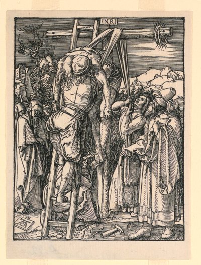 Zdjęcie z krzyża (Złożenie), z serii Mała pasja autorstwa Albrecht Dürer