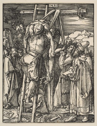 Zejście z Krzyża, z Małej Męki, ok. 201 1509. autorstwa Albrecht Dürer