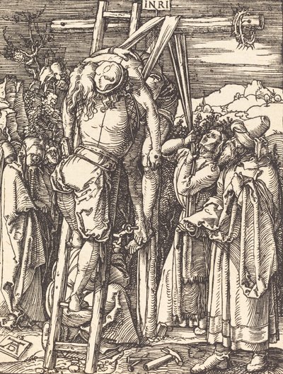 Zejście z krzyża, prawdopodobnie ok. 15091510. autorstwa Albrecht Dürer