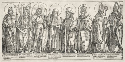 Ośmiu Świętych Austrii, ok. 1930 r. 1515. autorstwa Albrecht Dürer