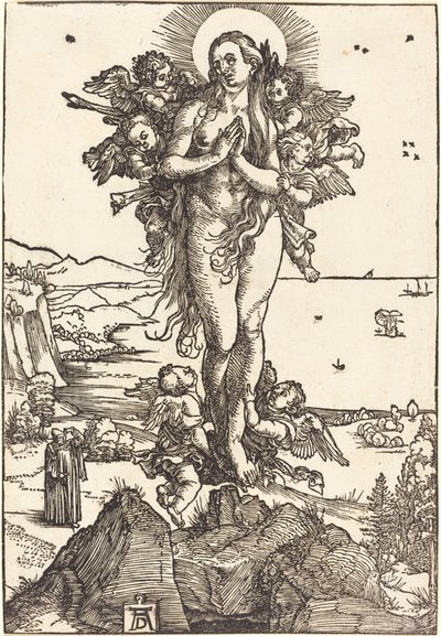 Podwyższenie św. Marii Magdaleny autorstwa Albrecht Dürer