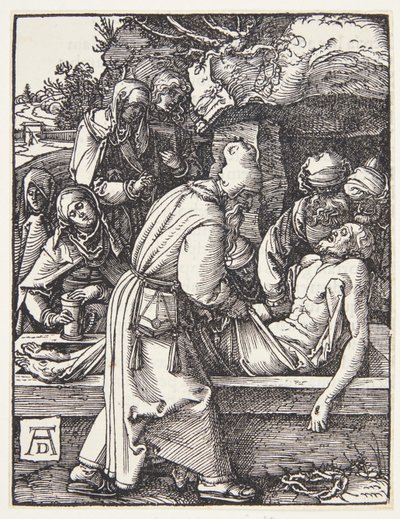 Złożenie do grobu autorstwa Albrecht Dürer