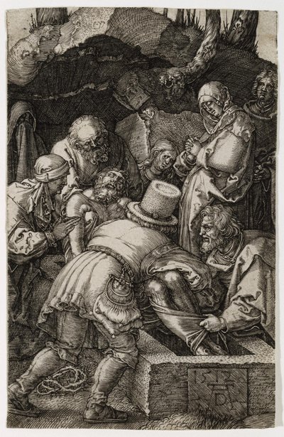 Pochówek autorstwa Albrecht Dürer