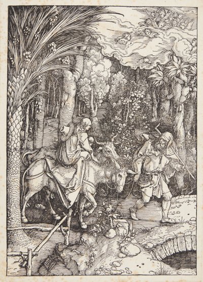 Ucieczka do Egiptu autorstwa Albrecht Dürer