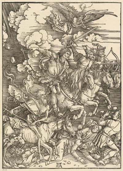 Czterej Jeźdźcy autorstwa Albrecht Dürer