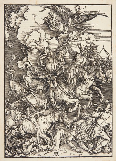 Czterej Jeźdźcy Apokalipsy autorstwa Albrecht Dürer