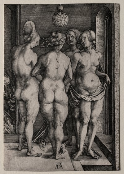 Cztery czarownice (cztery nagie kobiety) autorstwa Albrecht Dürer