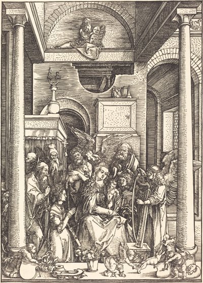 Gloryfikacja Dziewicy autorstwa Albrecht Dürer
