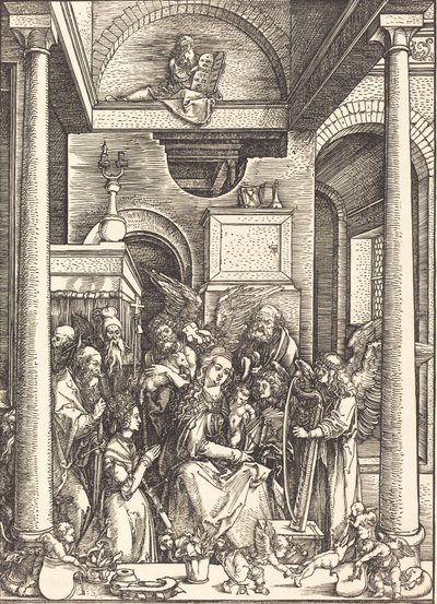 Gloryfikacja Dziewicy, c. 1504. autorstwa Albrecht Dürer
