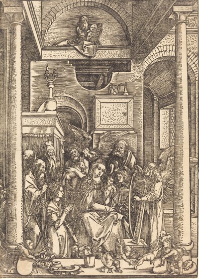 Gloryfikacja Dziewicy, c. 1504. autorstwa Albrecht Dürer